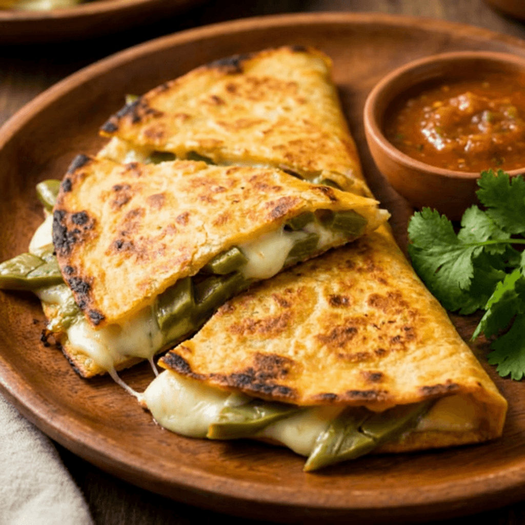 Quesadilla nopales con queso