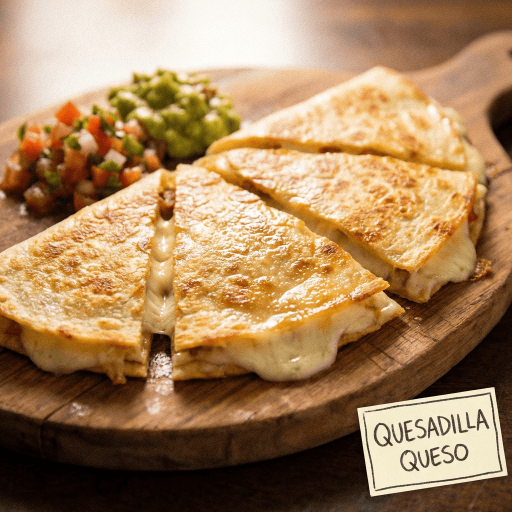 Quesadilla queso