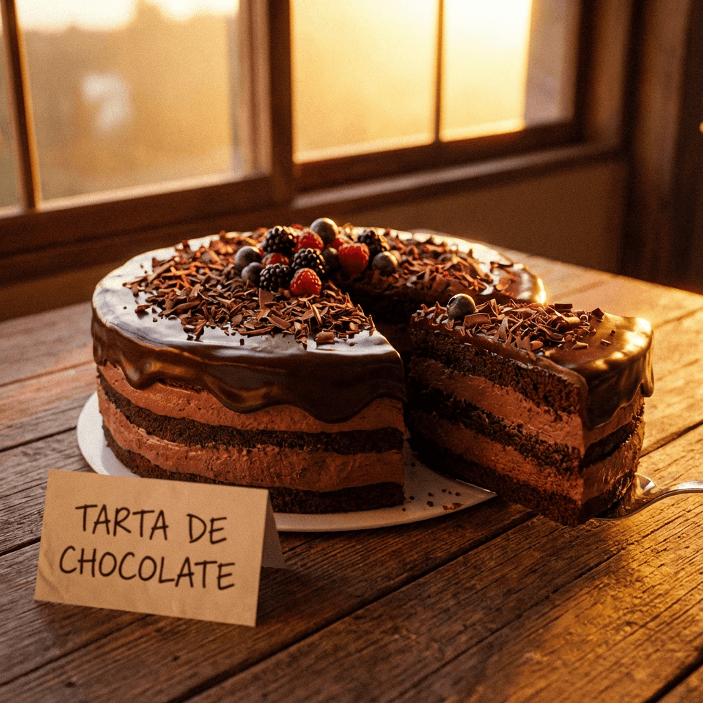Tarta de chocolate